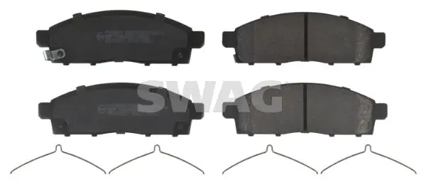 Handler.Part Brake pad set, disc brake SWAG 80916624 1