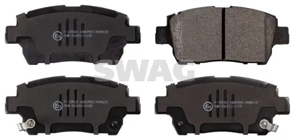 Handler.Part Brake pad set, disc brake SWAG 81916725 1