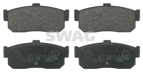 Handler.Part Brake pad set, disc brake SWAG 82916271 1