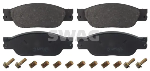 Handler.Part Brake pad set, disc brake SWAG 99116085 1