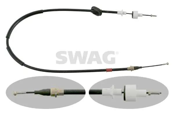 Handler.Part Clutch cable SWAG 99906236 1