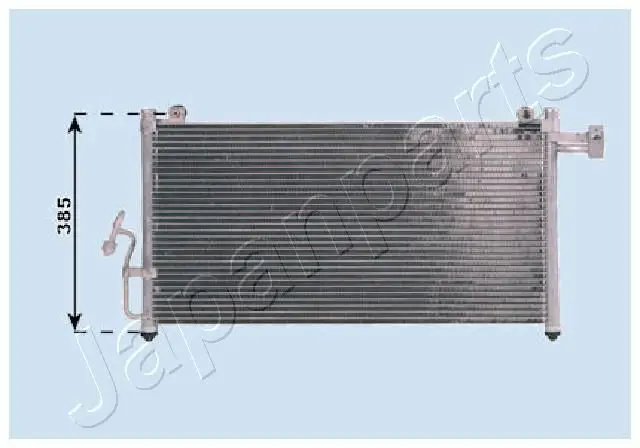 Handler.Part Condenser, air conditioning Japanparts CND253014 1