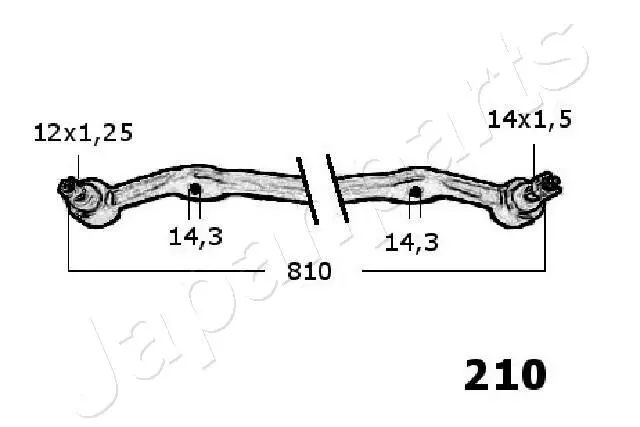 Handler.Part Rod assembly Japanparts CR210 2