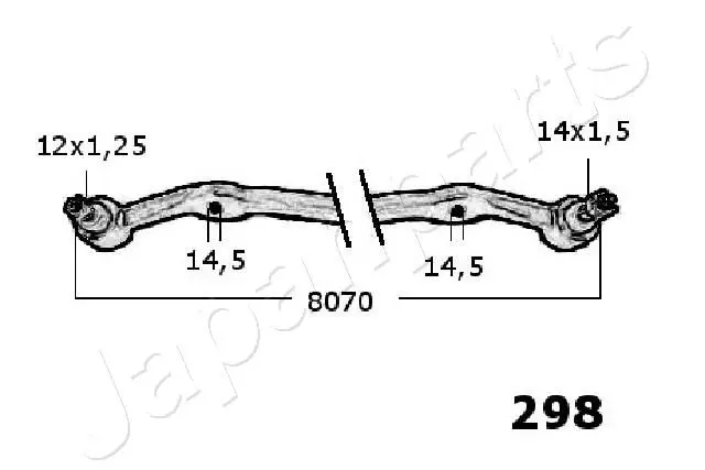 Handler.Part Rod assembly Japanparts CR298 2