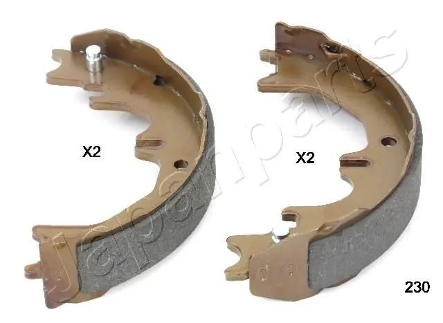 Handler.Part Brake shoe set, parking brake Japanparts GF230AF 1