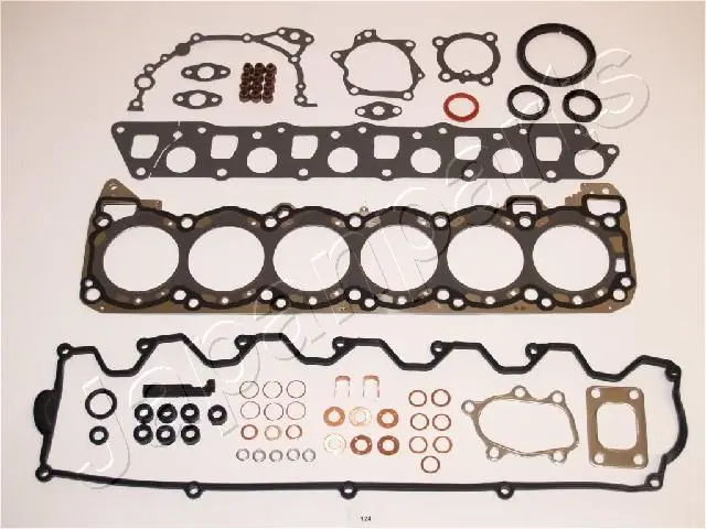 Handler.Part Full gasket set, engine Japanparts KM124 1