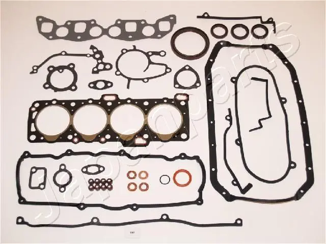 Handler.Part Full gasket set, engine Japanparts KM197 1