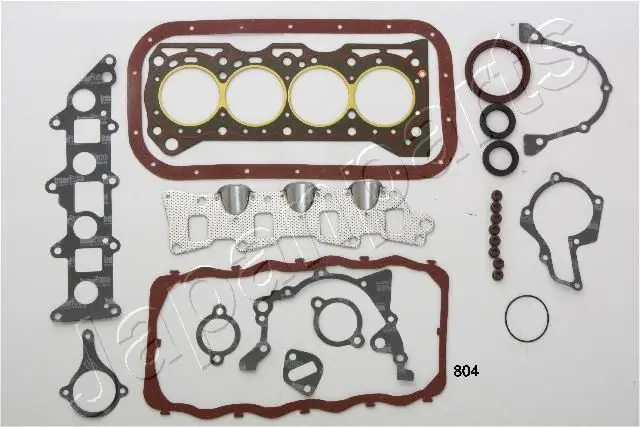 Handler.Part Full gasket set, engine Japanparts KM804 1