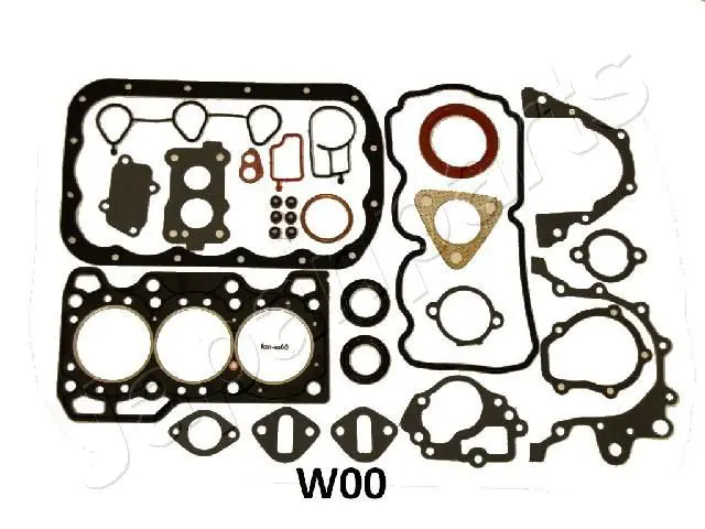 Handler.Part Full gasket set, engine Japanparts KMW00 1