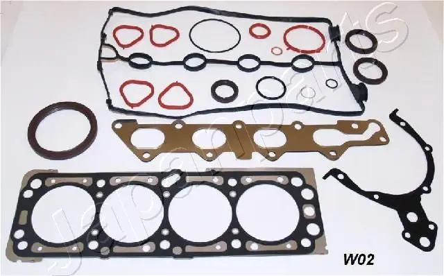 Handler.Part Full gasket set, engine Japanparts KMW02 1