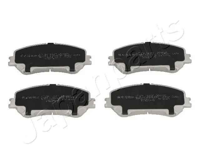 Handler.Part Brake pad set, disc brake Japanparts PA160AF 1