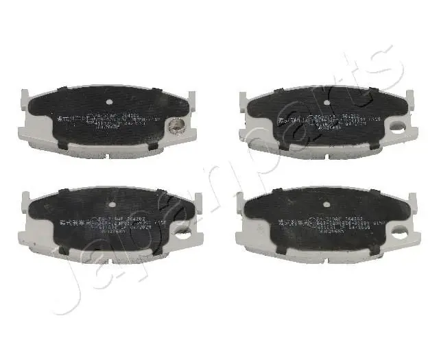 Handler.Part Brake pad set, disc brake Japanparts PA319AF 1