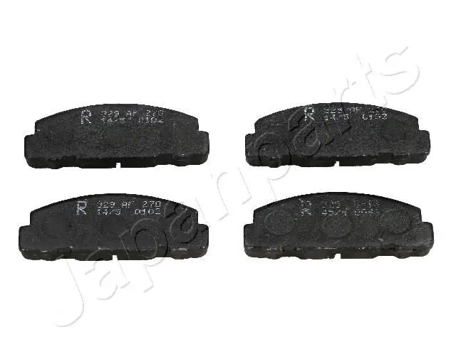 Handler.Part Brake pad set, disc brake Japanparts PA604AF 1