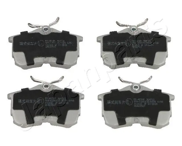 Handler.Part Brake pad set, disc brake Japanparts PP407AF 1