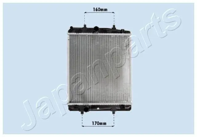 Handler.Part Radiator, engine cooling Japanparts RDA033069 1