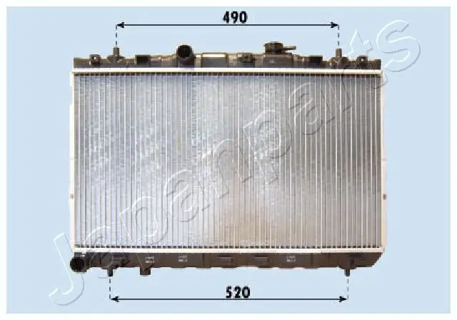 Handler.Part Radiator, engine cooling Japanparts RDA283099 1