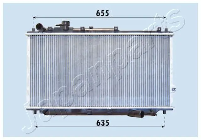 Handler.Part Radiator, engine cooling Japanparts RDA333019 1