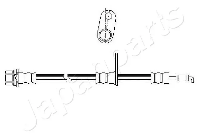 Handler.Part Holding bracket, brake hose Japanparts TF2041 2