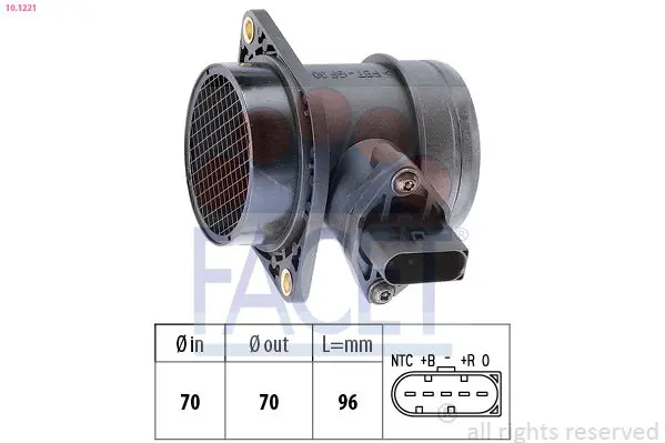 Handler.Part Air mass sensor FACET 101221 1