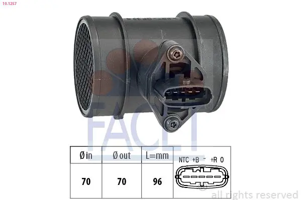 Handler.Part Air mass sensor FACET 101257 1