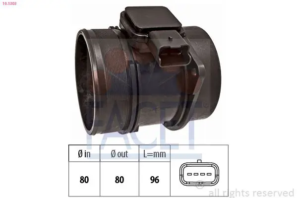 Handler.Part Air mass sensor FACET 101303 1