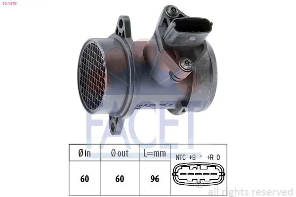 Handler.Part Air mass sensor FACET 101379 1