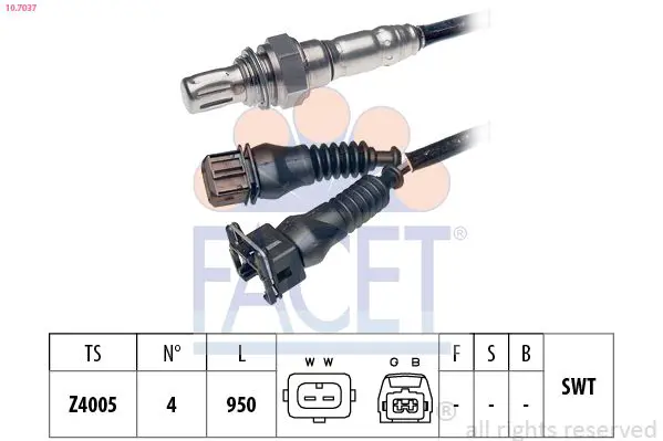 Handler.Part Lambda sensor FACET 107037 1