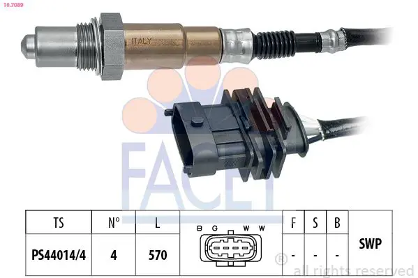 Handler.Part Lambda sensor FACET 107089 1