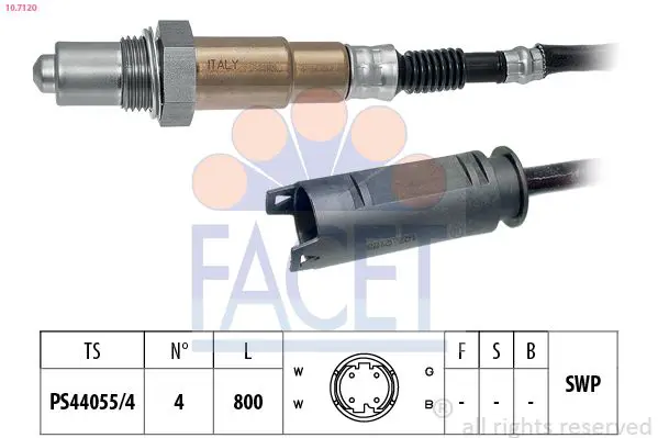 Handler.Part Lambda sensor FACET 107120 1