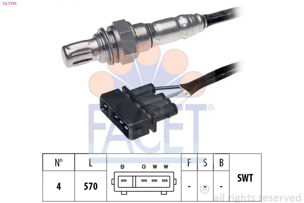 Handler.Part Lambda sensor FACET 107191 1