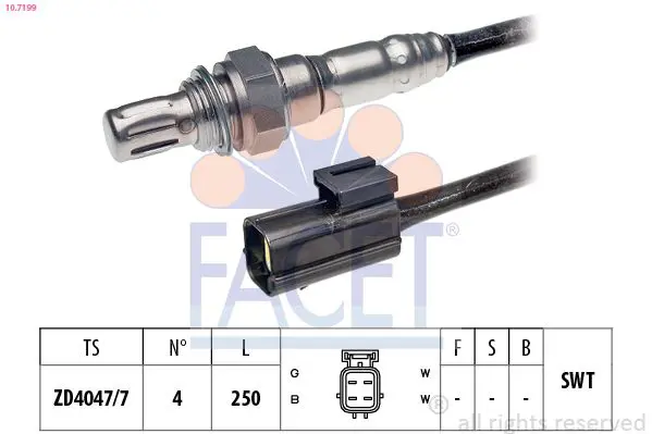 Handler.Part Lambda sensor FACET 107199 1