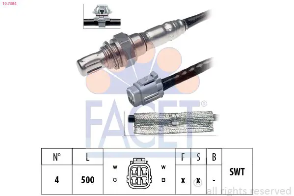 Handler.Part Lambda sensor FACET 107384 1