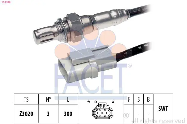 Handler.Part Lambda sensor FACET 107396 1