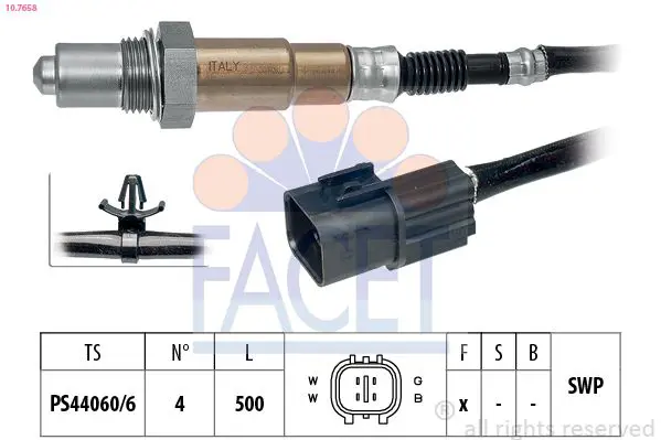 Handler.Part Lambda sensor FACET 107658 1