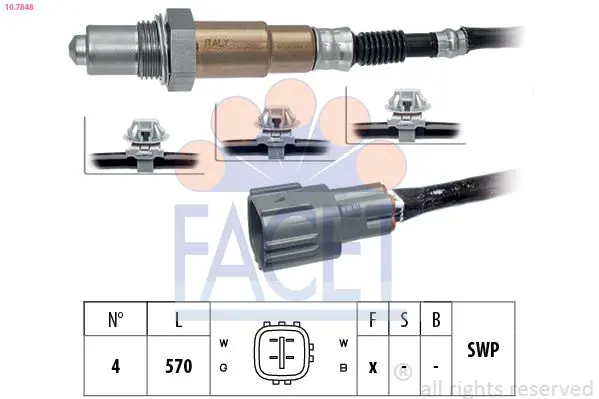 Handler.Part Lambda sensor FACET 107848 1