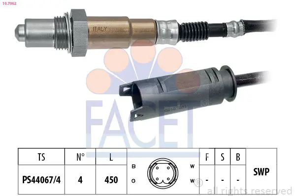 Handler.Part Lambda sensor FACET 107962 1