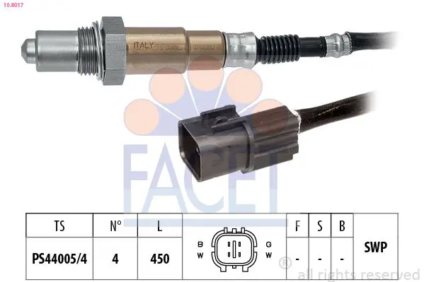 Handler.Part Lambda sensor FACET 108017 1