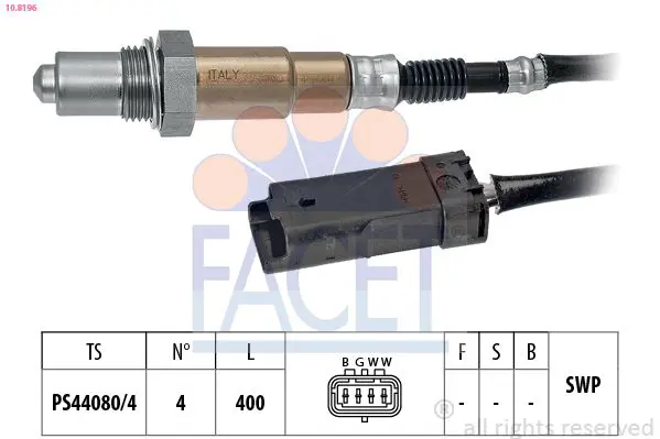 Handler.Part Lambda sensor FACET 108196 1