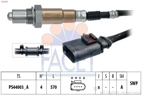 Handler.Part Lambda sensor FACET 108347 1