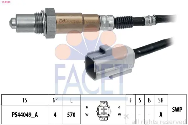 Handler.Part Lambda sensor FACET 108355 1