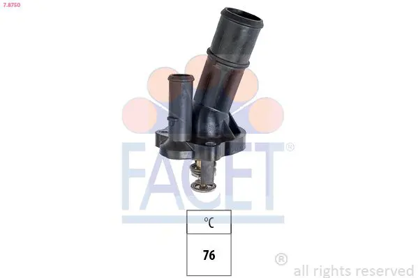 Handler.Part Thermostat, coolant FACET 78750 1