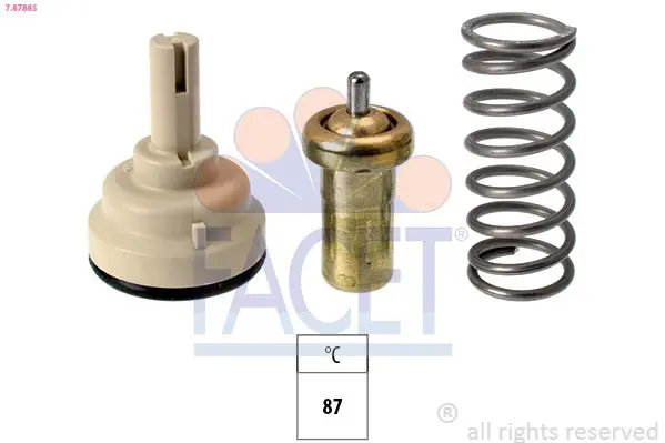 Handler.Part Thermostat, coolant FACET 78788S 1