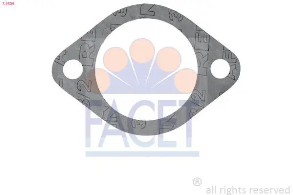 Handler.Part Gasket, thermostat FACET 79504 1