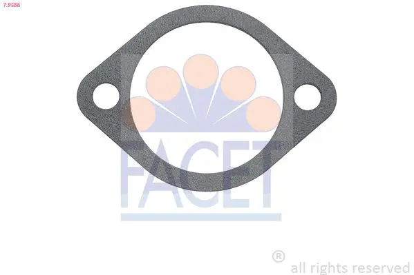 Handler.Part Gasket, thermostat FACET 79588 1