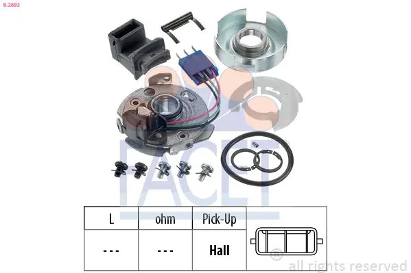 Handler.Part Sensor, ignition pulse FACET 82693 1