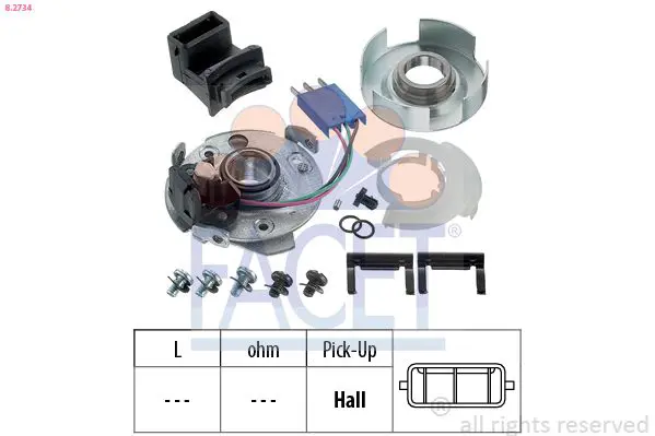 Handler.Part Sensor, ignition pulse FACET 82734 1