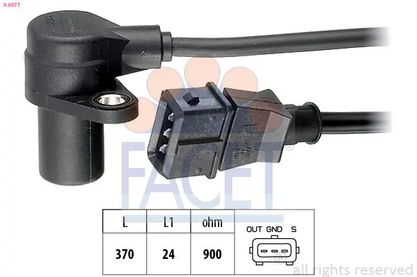 Handler.Part Pulse sensor, flywheel FACET 90077 1