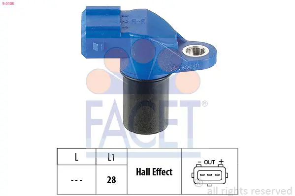 Handler.Part Sensor, rpm FACET 90105 1