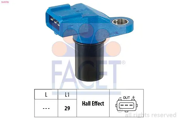 Handler.Part Sensor, rpm FACET 90179 1