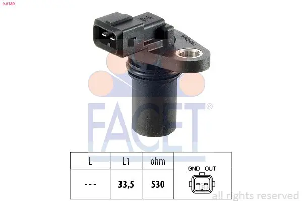 Handler.Part Sensor, rpm FACET 90189 1